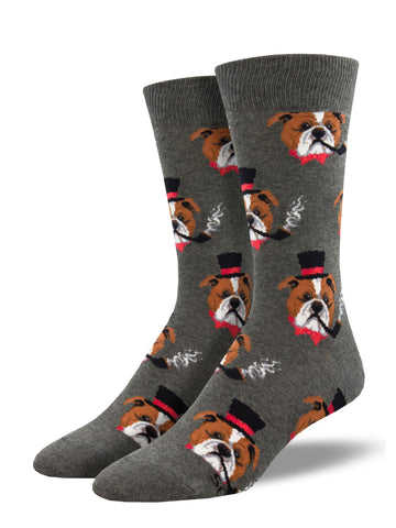Men's Socks "Dapper Dog"