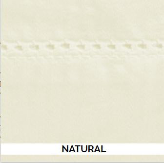 Daniadown Egyptian Cotton Flat Sheets - Natural