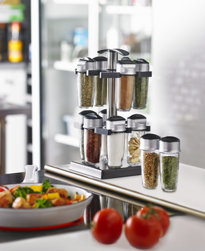 Spice Rack Carousel- 12 Bottles