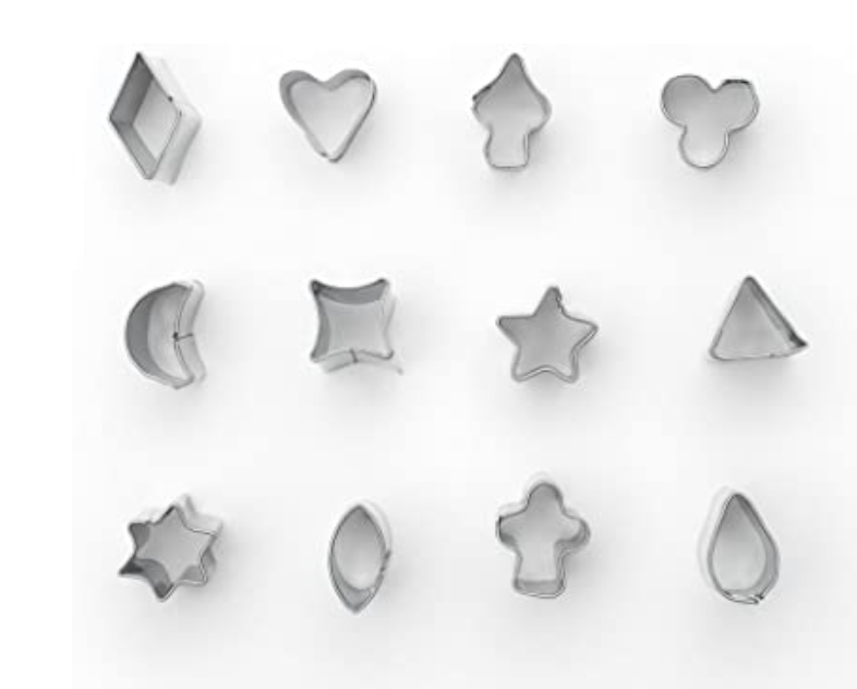 Metal cookie discount cutters