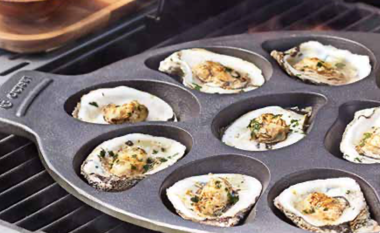 Cast Iron Oyster Grill Pan