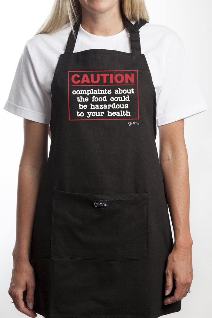 Fun Apron Caution