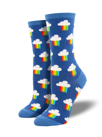 Women's Socks "Rainbow Blue"