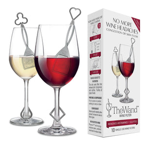 The Wand Wine Purifier Package of 10 - Multiple Colours