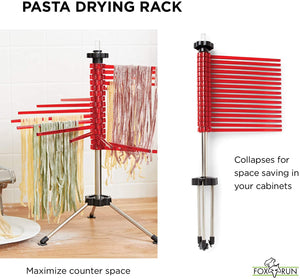 Pasta Drying Rack- Plastic (Red)