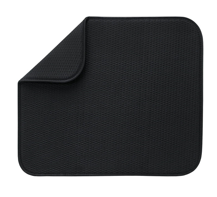 Microfiber Dish Drying Mats - Black