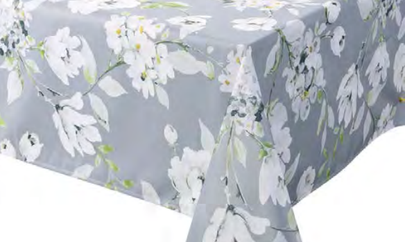 Tablecloths - Dahlia Grey