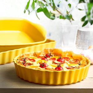 Emile Henry Rectangular Tart Dish- Provence (Yellow)