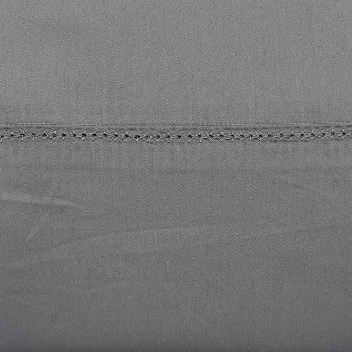 Daniadown Egyptian Cotton Pillowcase Set - Greytint