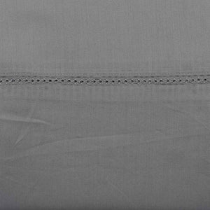 Daniadown Egyptian Cotton Flat Sheets - Greytint