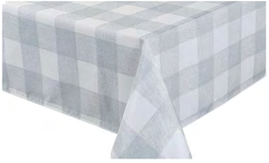 Tablecloths - Grey Check
