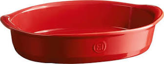 Emile Henry Oval Dishes- Grand Cru (Red)