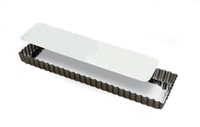 Long Rectangular Quiche Pan with Removable Bottom