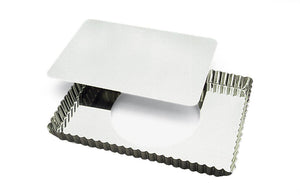 Rectangular Quiche Pan with Removable Bottom