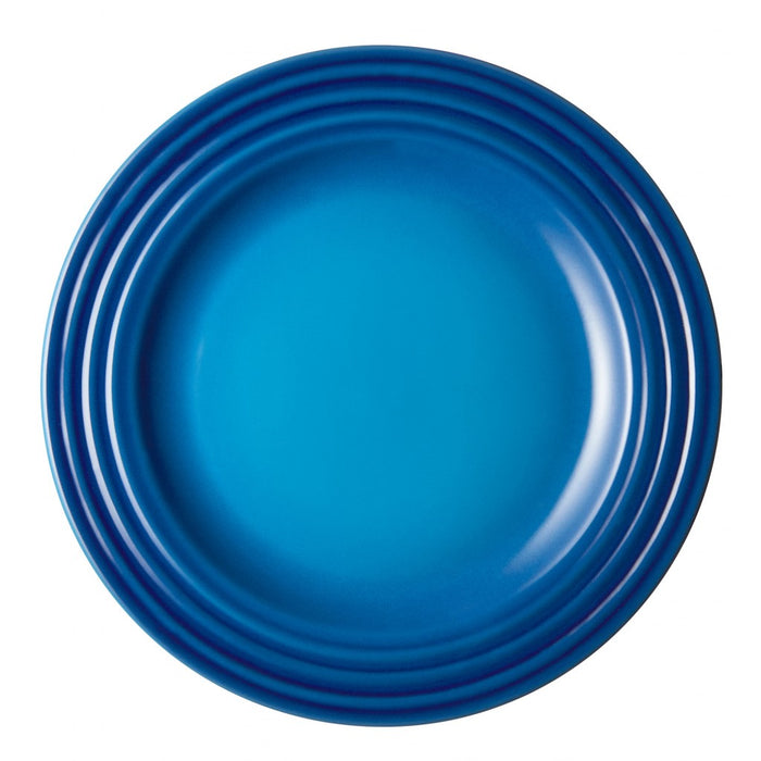 Le Creuset Appetizer Plates Set of 4- Blueberry