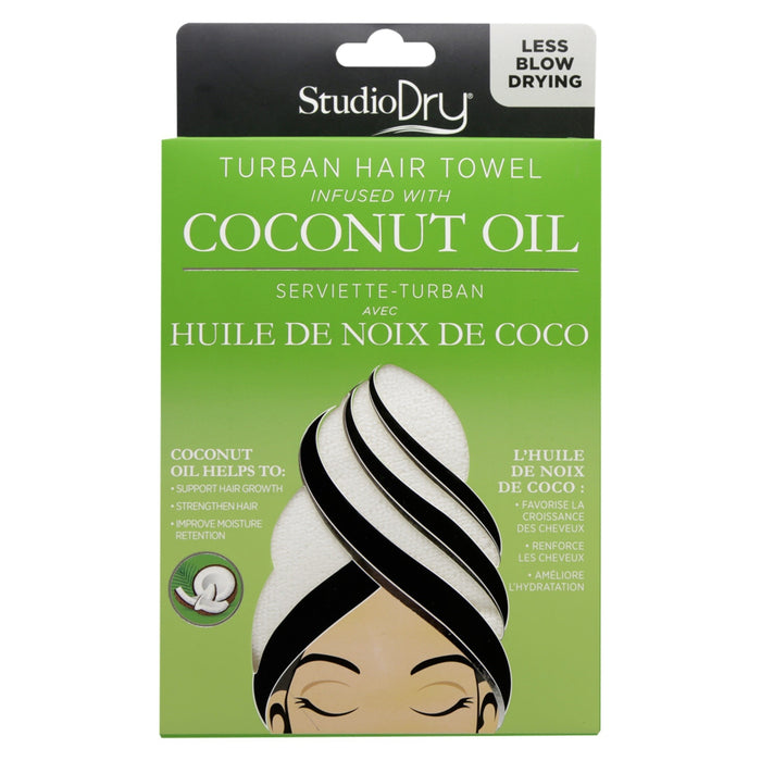 Studio Hair Turban- Coconut Oil