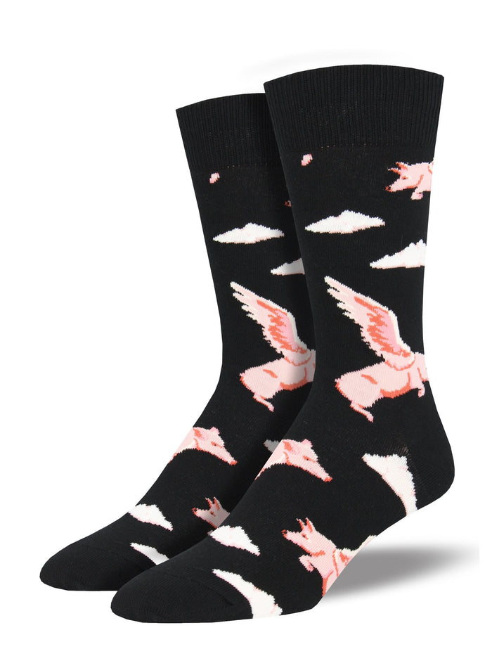 Men's Socks "Flying Pig" (Multiple Colours)