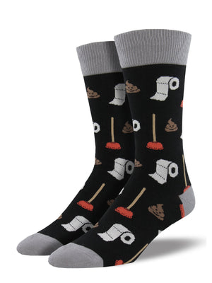 Men's Socks "Potty Party"