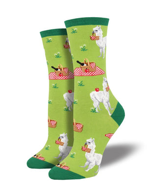 Women's Socks "Alpaca Lunch" (Multiple Colours)