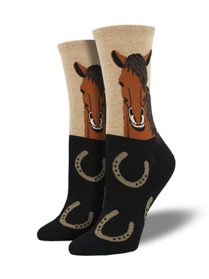 Women's Socks "Horse Portrait"