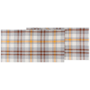 Table Runner - Second Spin Plaid Maize