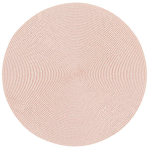Disko Round Placemat - Shell Pink