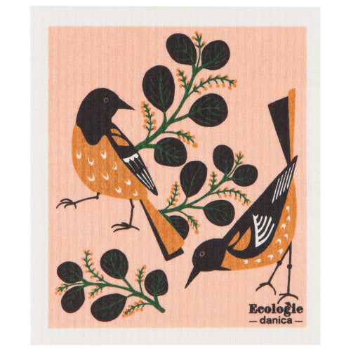 Swedish Dish Cloth Orioles