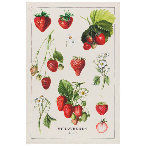 Tea Towel Vintage Strawberry