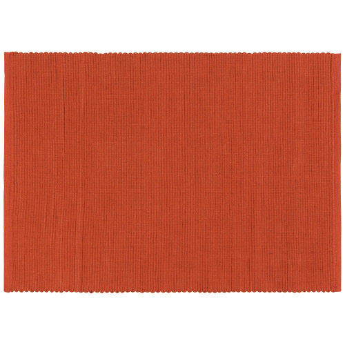 Spectrum Rectangular Cotton Placemat - Rust