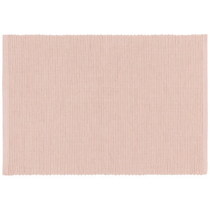 Spectrum Rectangular Cotton Placemat - Shell Pink