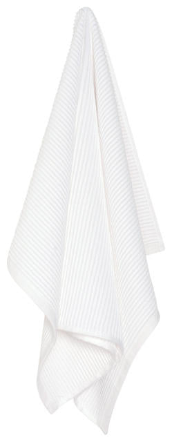 Kitchen Towel Ripple- White