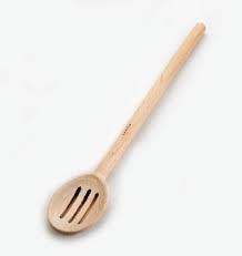 Slotted Wood Spoons (Multiple Sizes)